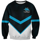 Cronulla-Sutherland Sharks Custom Sweatshirt Go Sharkies 2026 Version