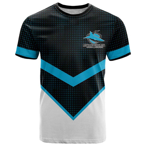Cronulla-Sutherland Sharks Custom T Shirt Go Sharkies 2026 Version