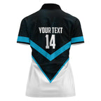 Cronulla-Sutherland Sharks Custom Women Polo Shirt Go Sharkies 2026 Version
