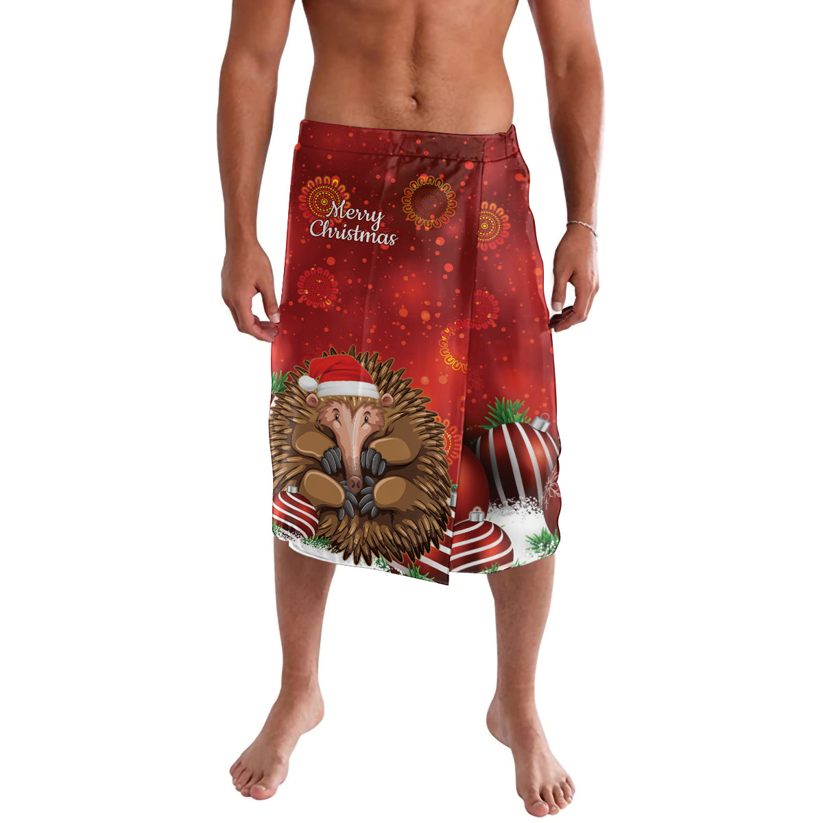 Australia Christmas In July Lavalava Echidna Santa Claus