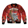 Australia Koala Bomber Jacket Christmas In July - Red