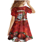Australia Koala Family Matching Mermaid Dress and Hawaiian Shirt Christmas In July - Red