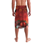 Australia Koala Lavalava Christmas In July - Red