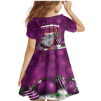 Australia Koala Family Matching Mermaid Dress and Hawaiian Shirt Christmas In July - Purple