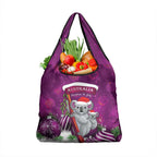 Australia Koala Grocery Bag Christmas In July - Purple