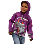 Australia Koala Kid Hoodie Christmas In July - Purple