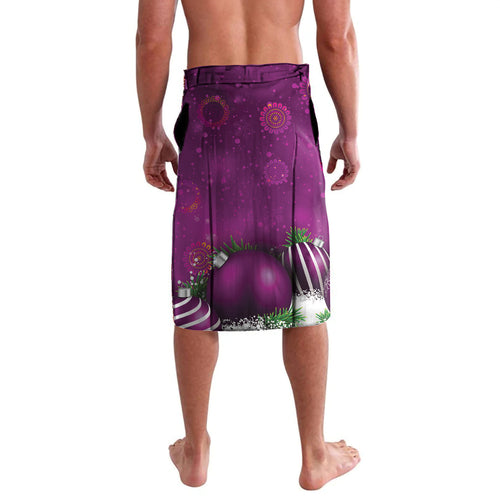 Australia Koala Lavalava Christmas In July - Purple