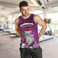 Australia Koala Men Tank Top Christmas In July - Purple