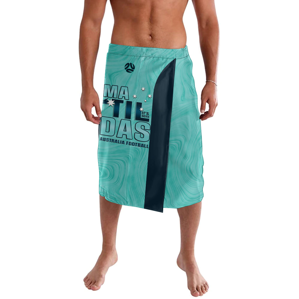 Australia Soccer Lavalava Raso Matildas Turquoise Version