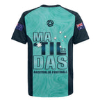 Australia Soccer Rugby Jersey Raso Matildas Turquoise Version