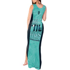Australia Soccer Tank Maxi Dress Raso Matildas Turquoise Version