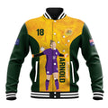 Australia Soccer Baseball Jacket Arnold Matildas Gold Version