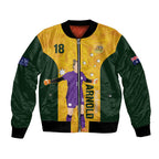 Australia Soccer Bomber Jacket Arnold Matildas Gold Version