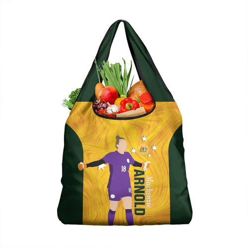 Australia Soccer Grocery Bag Arnold Matildas Gold Version