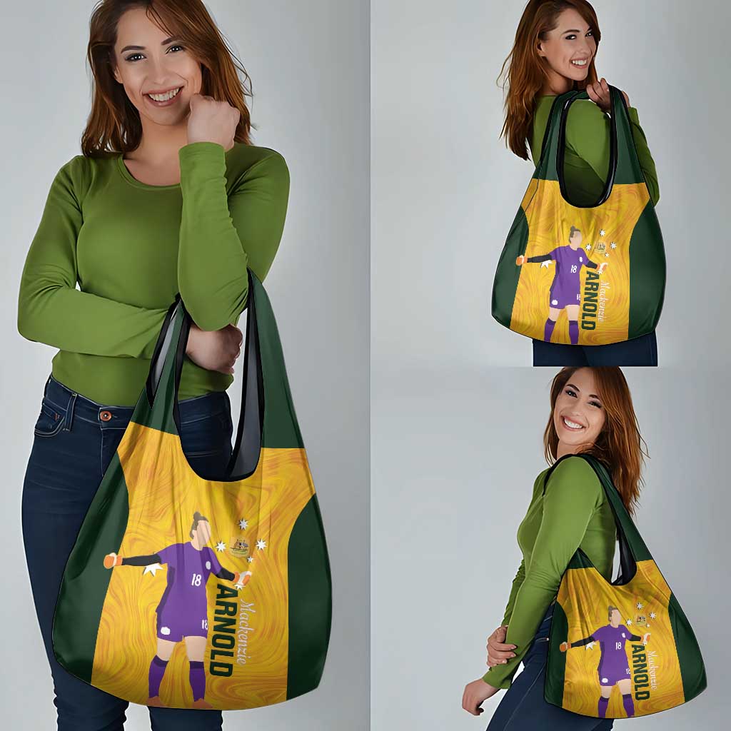 Australia Soccer Grocery Bag Arnold Matildas Gold Version