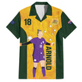 Australia Soccer Hawaiian Shirt Arnold Matildas Gold Version
