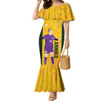 Australia Soccer Mermaid Dress Arnold Matildas Gold Version