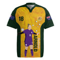 Australia Soccer Rugby Jersey Arnold Matildas Gold Version