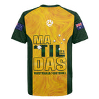 Australia Soccer Rugby Jersey Arnold Matildas Gold Version