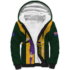 Australia Soccer Sherpa Hoodie Arnold Matildas Gold Version
