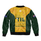 Australia Soccer Bomber Jacket Clare Hunt Matildas Gold Version