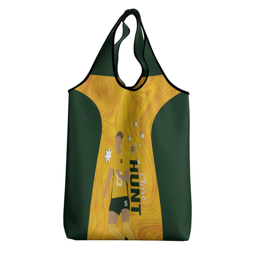 Australia Soccer Grocery Bag Clare Hunt Matildas Gold Version