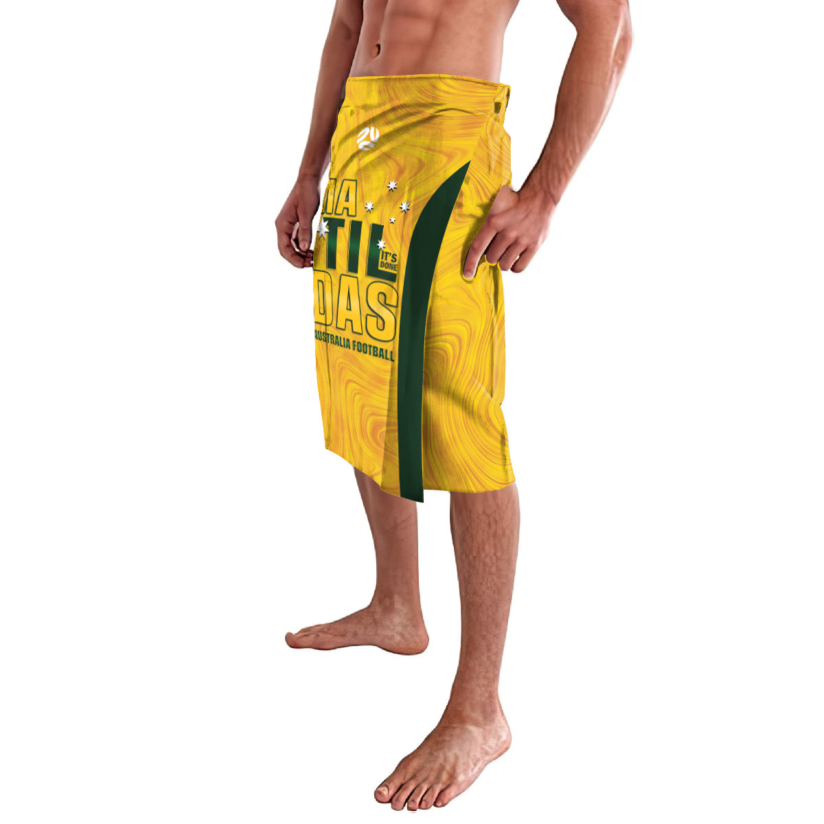 Australia Soccer Lavalava Clare Hunt Matildas Gold Version