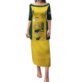 Australia Soccer Puletasi Clare Hunt Matildas Gold Version