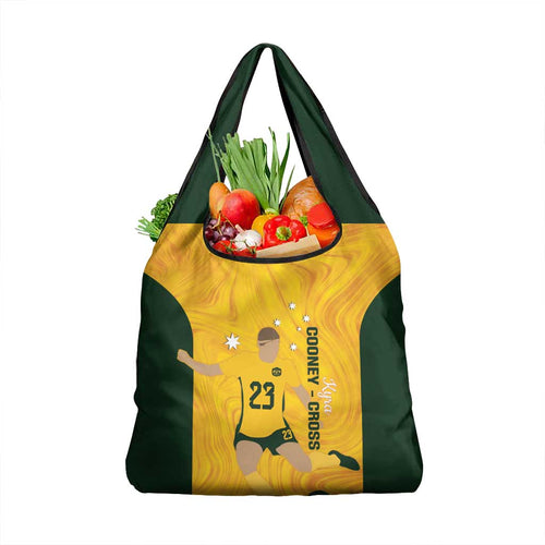 Australia Soccer Grocery Bag Cooney Cross Matildas Gold Version