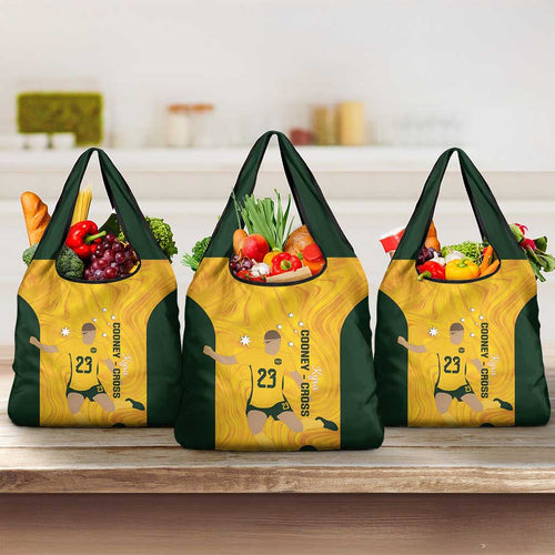 Australia Soccer Grocery Bag Cooney Cross Matildas Gold Version