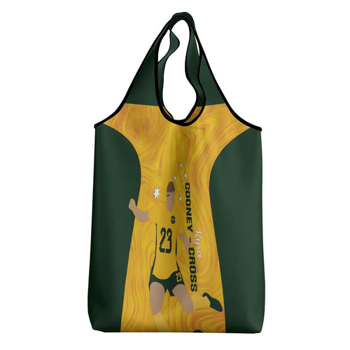 Australia Soccer Grocery Bag Cooney Cross Matildas Gold Version
