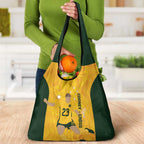 Australia Soccer Grocery Bag Cooney Cross Matildas Gold Version