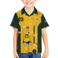 Australia Soccer Kid Hawaiian Shirt Cooney Cross Matildas Gold Version