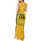 Australia Soccer Tank Maxi Dress Cooney Cross Matildas Gold Version
