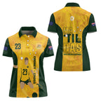 Australia Soccer Women Polo Shirt Cooney Cross Matildas Gold Version