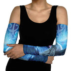 New Zealand Matariki Humpback Whale Arm Sleeves Paikea Maori New Year Blue Galaxy
