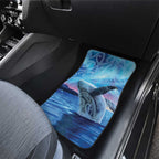 New Zealand Matariki Humpback Whale Car Mats Paikea Maori New Year Blue Galaxy