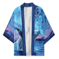 New Zealand Matariki Humpback Whale Kimono Paikea Maori New Year Blue Galaxy