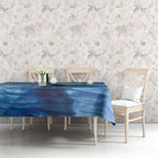 New Zealand Matariki Humpback Whale Tablecloth Paikea Maori New Year Blue Galaxy