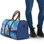 New Zealand Matariki Humpback Whale Travel Bag Paikea Maori New Year Blue Galaxy