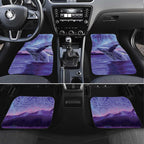 New Zealand Matariki Humpback Whale Car Mats Paikea Maori New Year Purple Galaxy