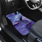 New Zealand Matariki Humpback Whale Car Mats Paikea Maori New Year Purple Galaxy