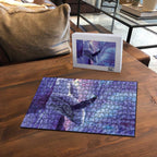 New Zealand Matariki Humpback Whale Puzzle Paikea Maori New Year Purple Galaxy