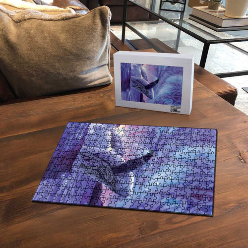 New Zealand Matariki Humpback Whale Puzzle Paikea Maori New Year Purple Galaxy