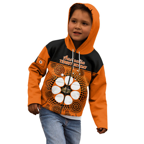 personalised-1-july-australia-territory-day-kid-hoodie-aboriginal-pattern