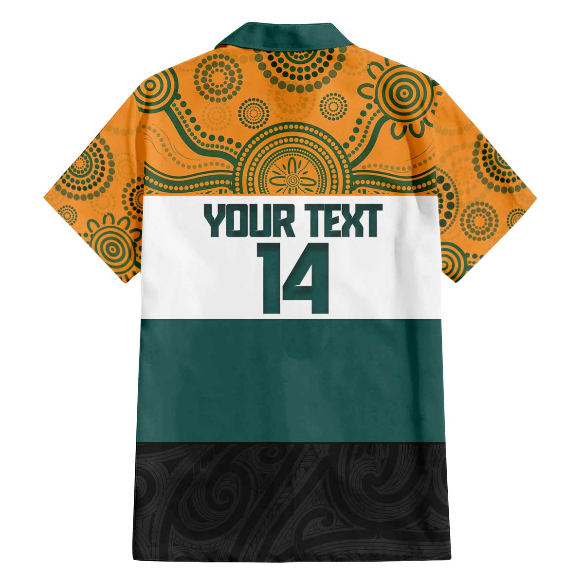 AUNZ Rugby Custom Family Matching Off The Shoulder Long Sleeve Dress and Hawaiian Shirt Australia Kangaroo New Zealand Silver Fern - Aussie Hoodie