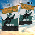 AUNZ Rugby Custom Garden Flag Australia Kangaroo New Zealand Silver Fern - Aussie Hoodie