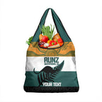 AUNZ Rugby Custom Grocery Bag Australia Kangaroo New Zealand Silver Fern - Aussie Hoodie