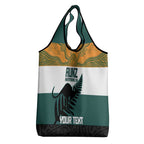 AUNZ Rugby Custom Grocery Bag Australia Kangaroo New Zealand Silver Fern - Aussie Hoodie