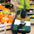 AUNZ Rugby Custom Grocery Bag Australia Kangaroo New Zealand Silver Fern - Aussie Hoodie